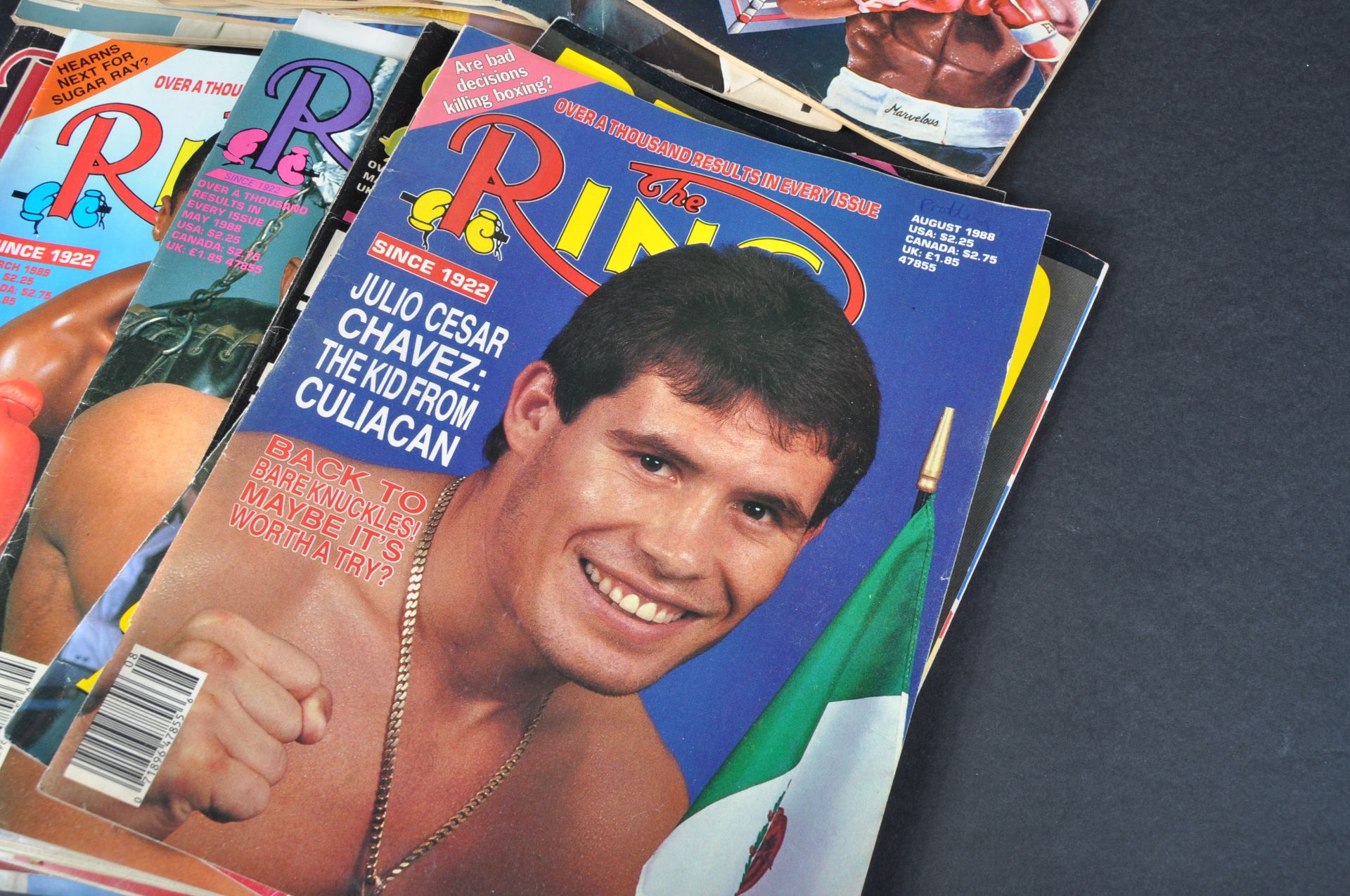 COLLECTION OF APPROX; 23 THE RING BOXING MAGAZINES - Bild 5 aus 8