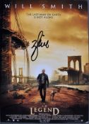 WILL SMITH - I AM LEGEND - AUTOGRAPHED 8X12" POSTER - ACOA
