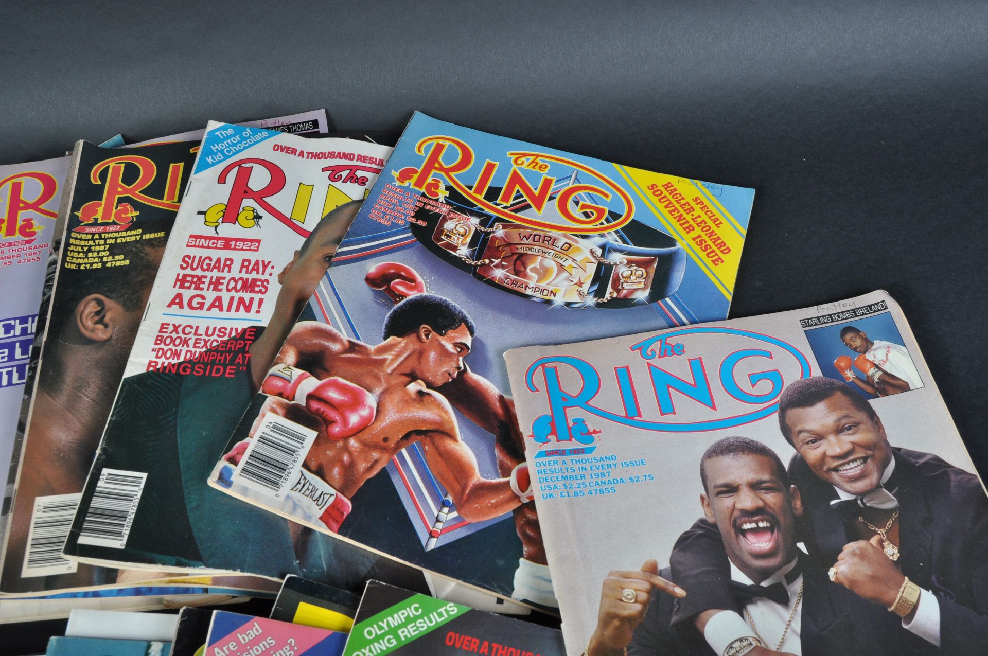 COLLECTION OF APPROX; 23 THE RING BOXING MAGAZINES - Bild 3 aus 8