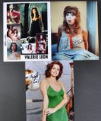 CARRY ON GIRLS - COLLECTION OF AUTOGRAPHED PHOTOGRAPHS