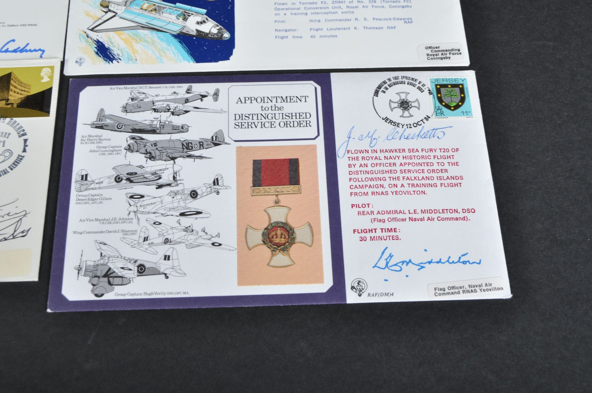 AVIATION / WWII - COLLECTION OF AUTOGRAPHED COVERS / FDCS - Bild 7 aus 8