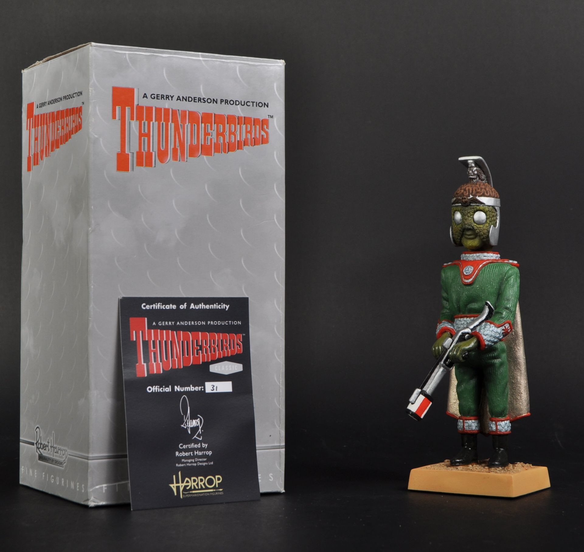 THUNDERBIRDS – GERRY ANDERSON – ROBERT HARROP FIGURINE / STATUE