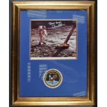 SPACE EXPLORATION - BUZZ ALDRIN (APOLLO 11) - AUTOGRAPH DISPLAY