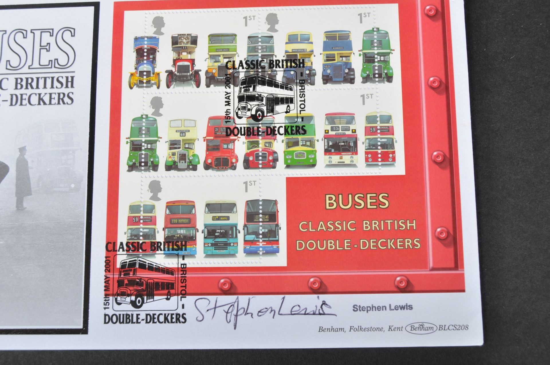 BRITISH COMEDY - FIRST DAY COVERS - SIGNED - Image 2 of 4