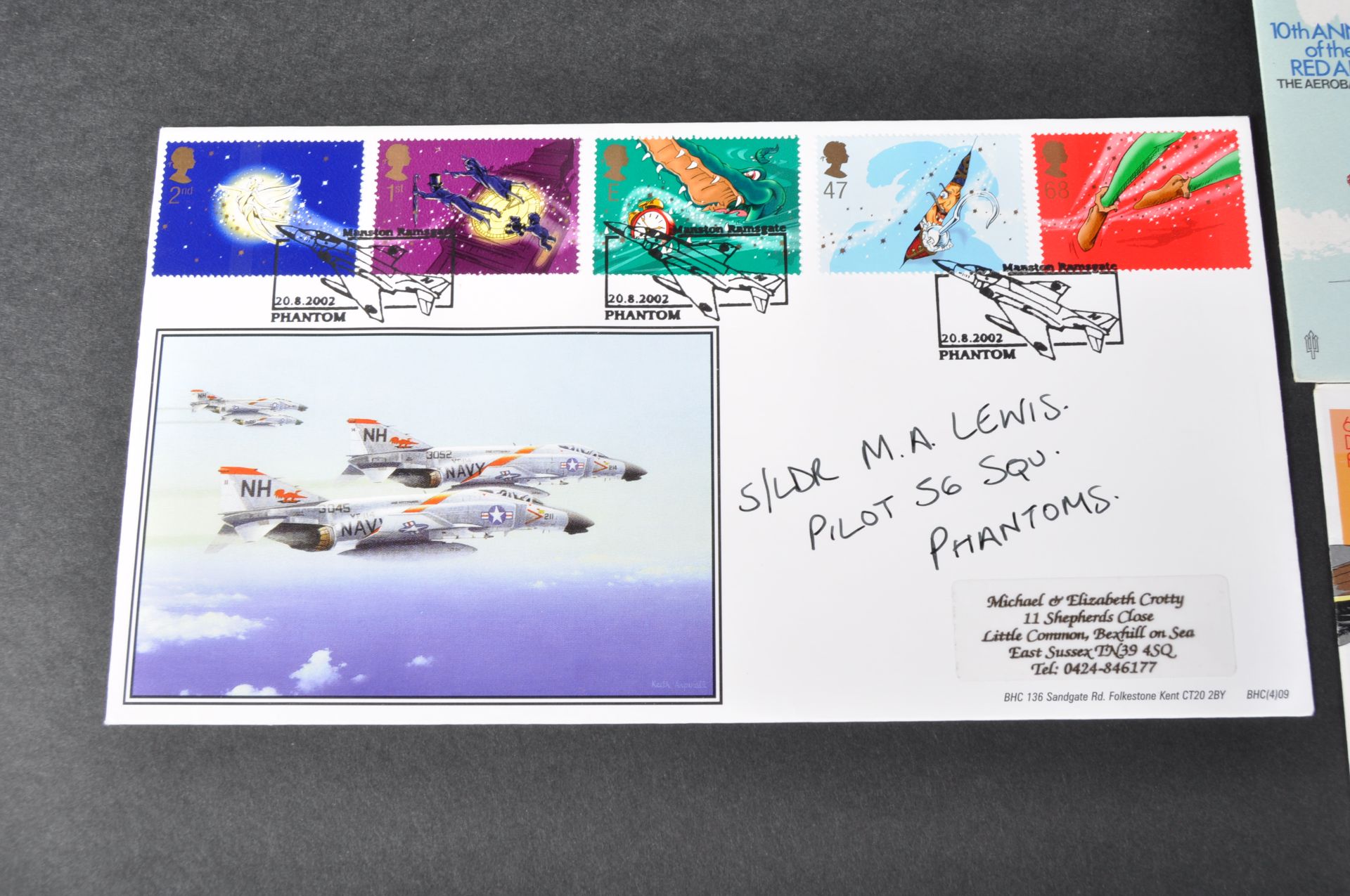 AVIATION / WWII - COLLECTION OF AUTOGRAPHED COVERS / FDCS - Bild 3 aus 8