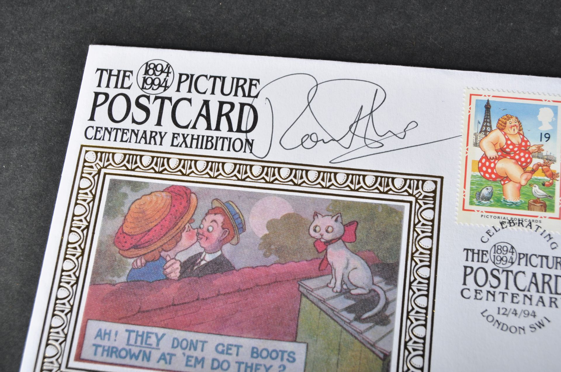 BRITISH COMEDY - FIRST DAY COVERS - SIGNED - Image 3 of 4