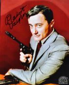 ROBERT VAUGHN - MAN FROM UNCLE - SIGNED PHOTO