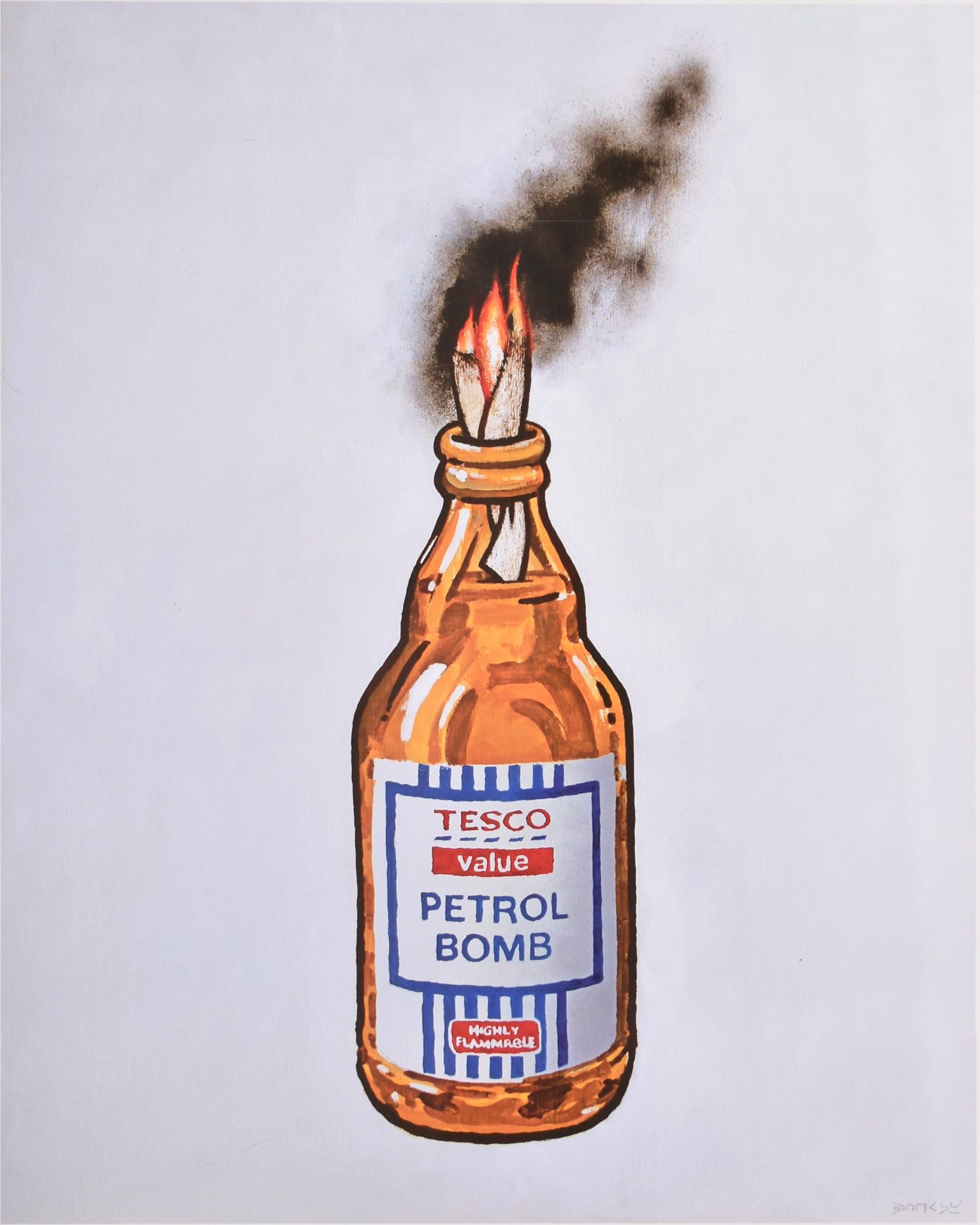 BANKSY (B.1974) - TESCO VALUE PETROL BOMB, 2011