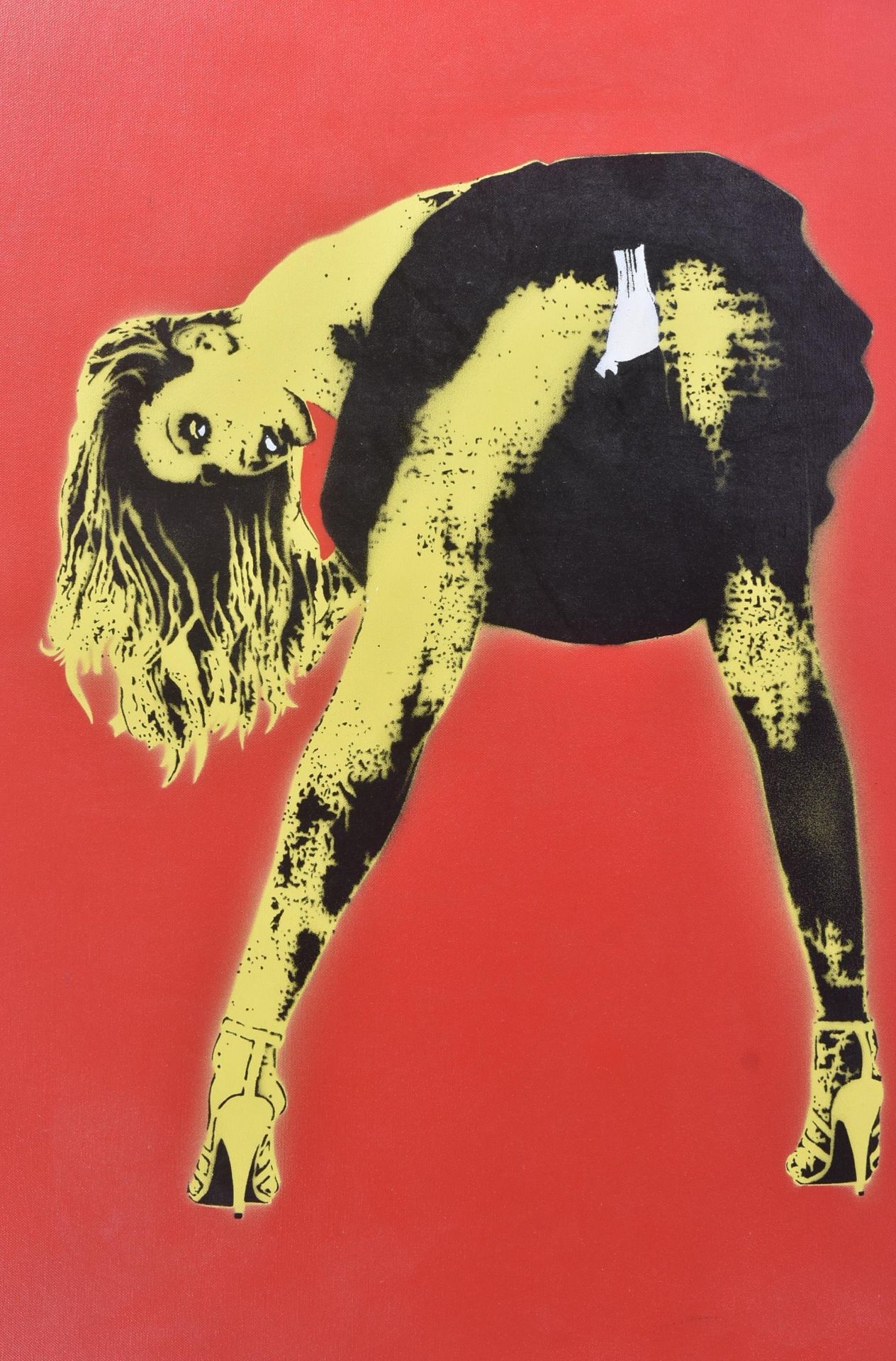 NICK WALKER (B.1969) - WHITE PANTIES, NIKERS (RED) 2002 - Image 2 of 5