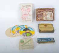 ASSORTMENT OF EARLY 20TH CENTURY CONFECTIONERY BOXES