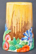 EARLY 20TH CENTURY CLARICE CLIFF "MY GARDEN" HAND PAINTED VASE