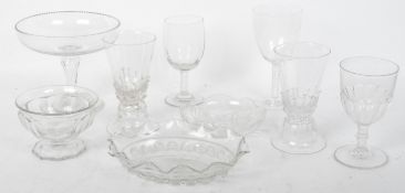 COLLECTION OF 19TH CENTURY VICTORIAN GLASS