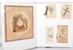 COLLECTION OF VICTORIAN & EDWARDIAN GREETINGS CARDS