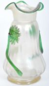 ART NOUVEAU LUSTRE GLASS VASE IN THE MANNER OF LOETZ