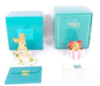 TWO WALT DISNEY CLASSICS COLLECTION CERAMIC FIGURES