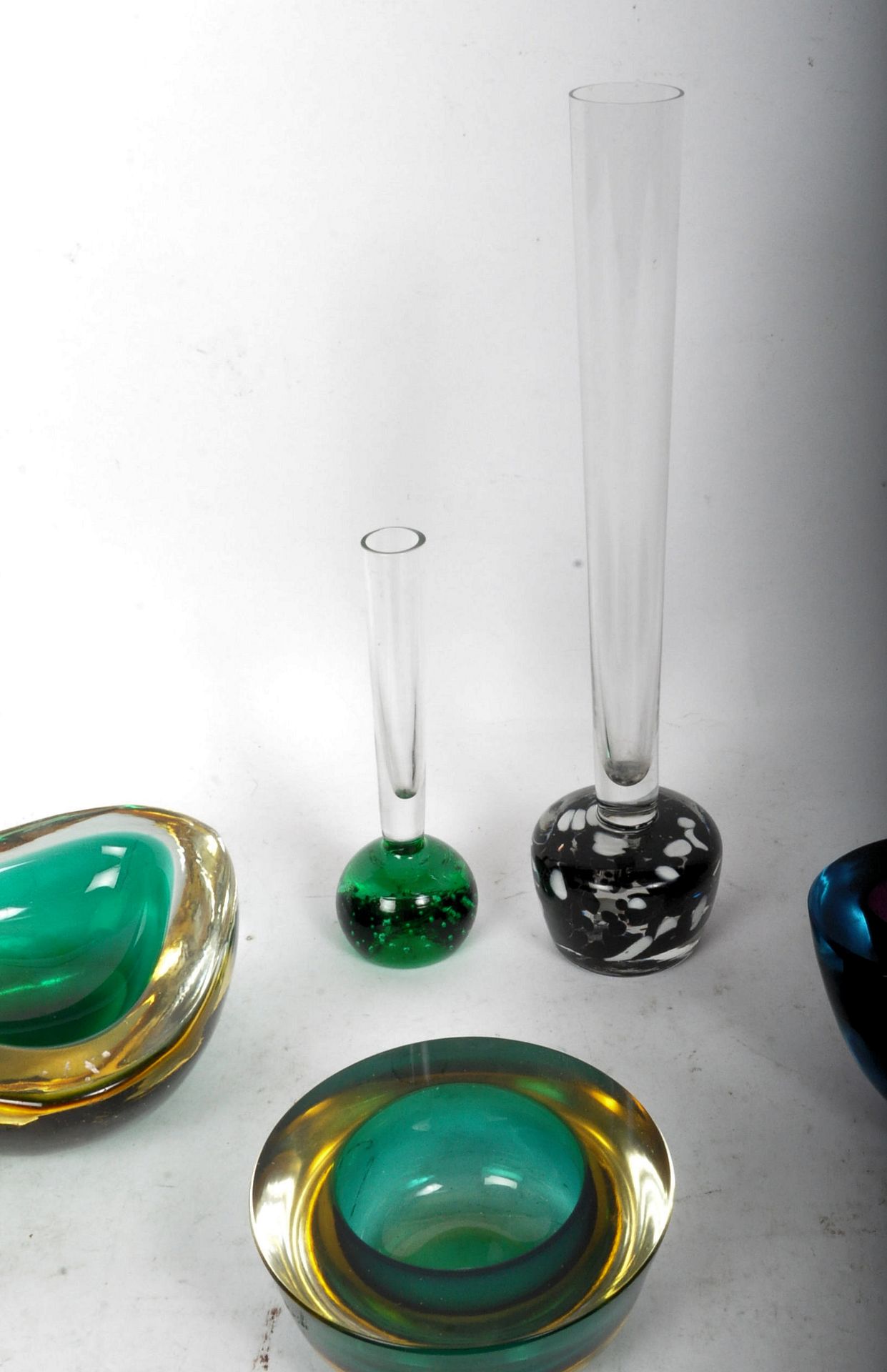 COLLECTION RETRO MURANO STYLE ITALIAN ART GLASS - Image 3 of 3