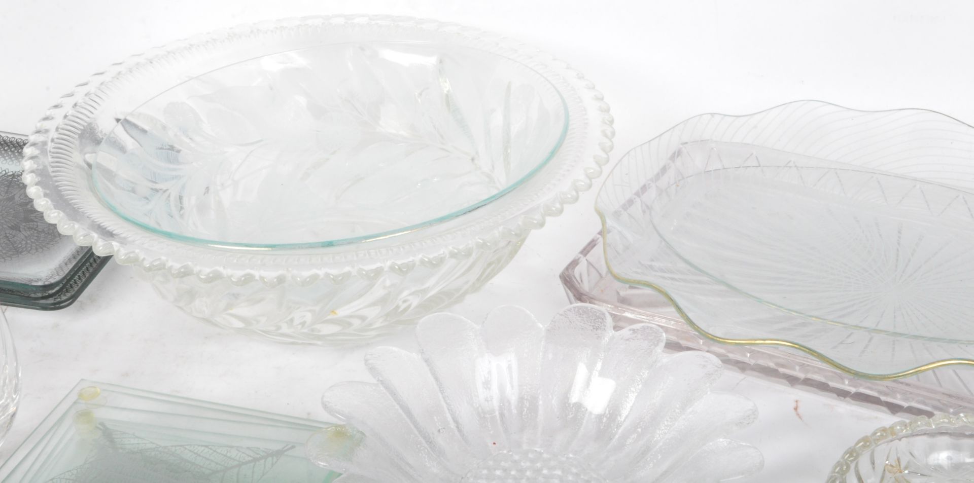 COLLECTION VINTAGE GLASS - DARTINGTON - GLASSES - BOWLS ETC - Image 5 of 5