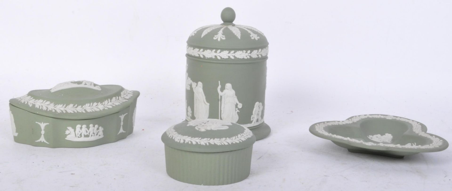 GREEN WEDGWOOD JASPERWARE - Bild 2 aus 3