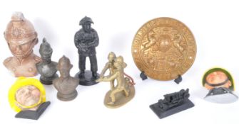 COLLECTION OF VINTAGE FIRE FIGHTING MEMORABILIA