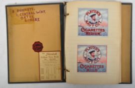LARGE COLLECTION OF CIGARETTE PACKET COVERS