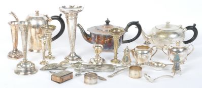 COLLECTION OF VINTAGE 20TH CENTURY SILVER PLATED WARE