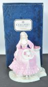 COALPORT BONE CHINA ENGLISH ROSE COLLECTION 1992 MAY QUEEN FIGURE