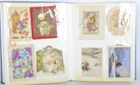 LARGE COLLECTION OF VICTORIAN & LATER GREETINGS CARDS