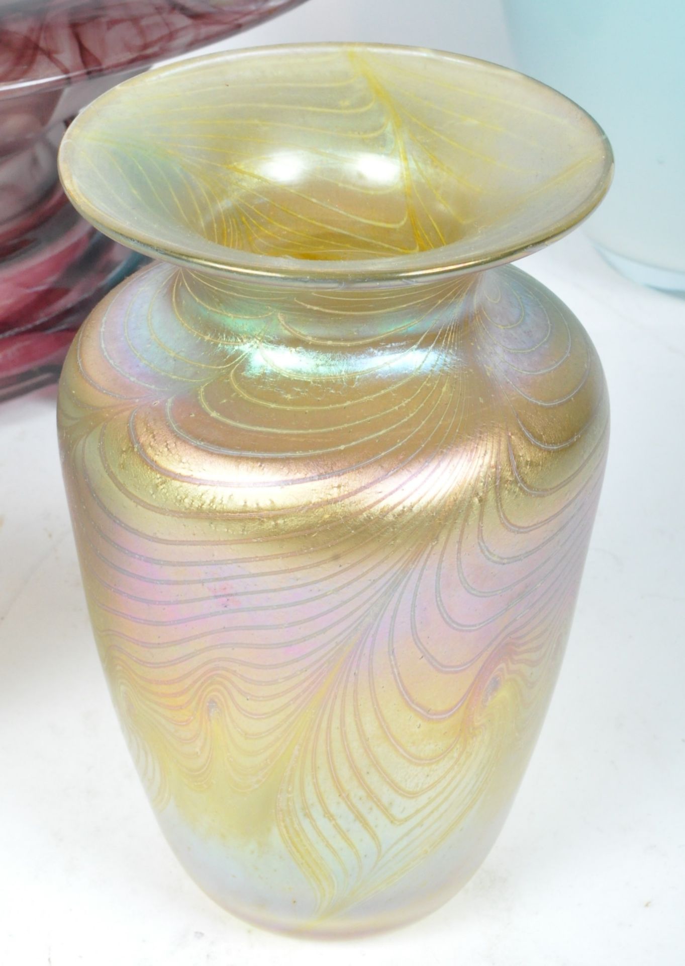 COLLECTION OF RETRO VINTAGE COLOURFUL STUDIO ART GLASS - Image 6 of 7