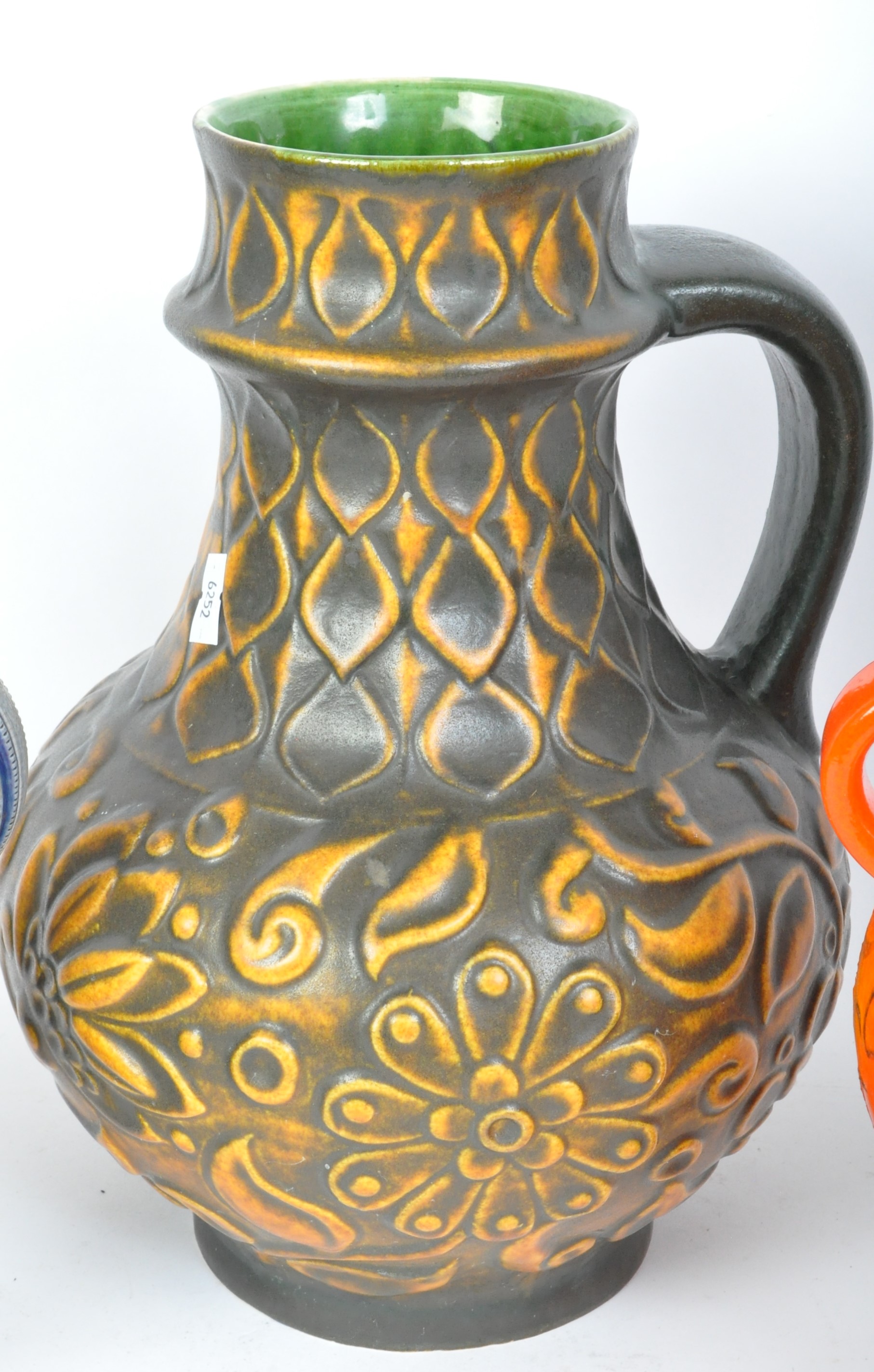 WEST GERMAN POTTERY VASES CIRCA 1960S - Image 3 of 5