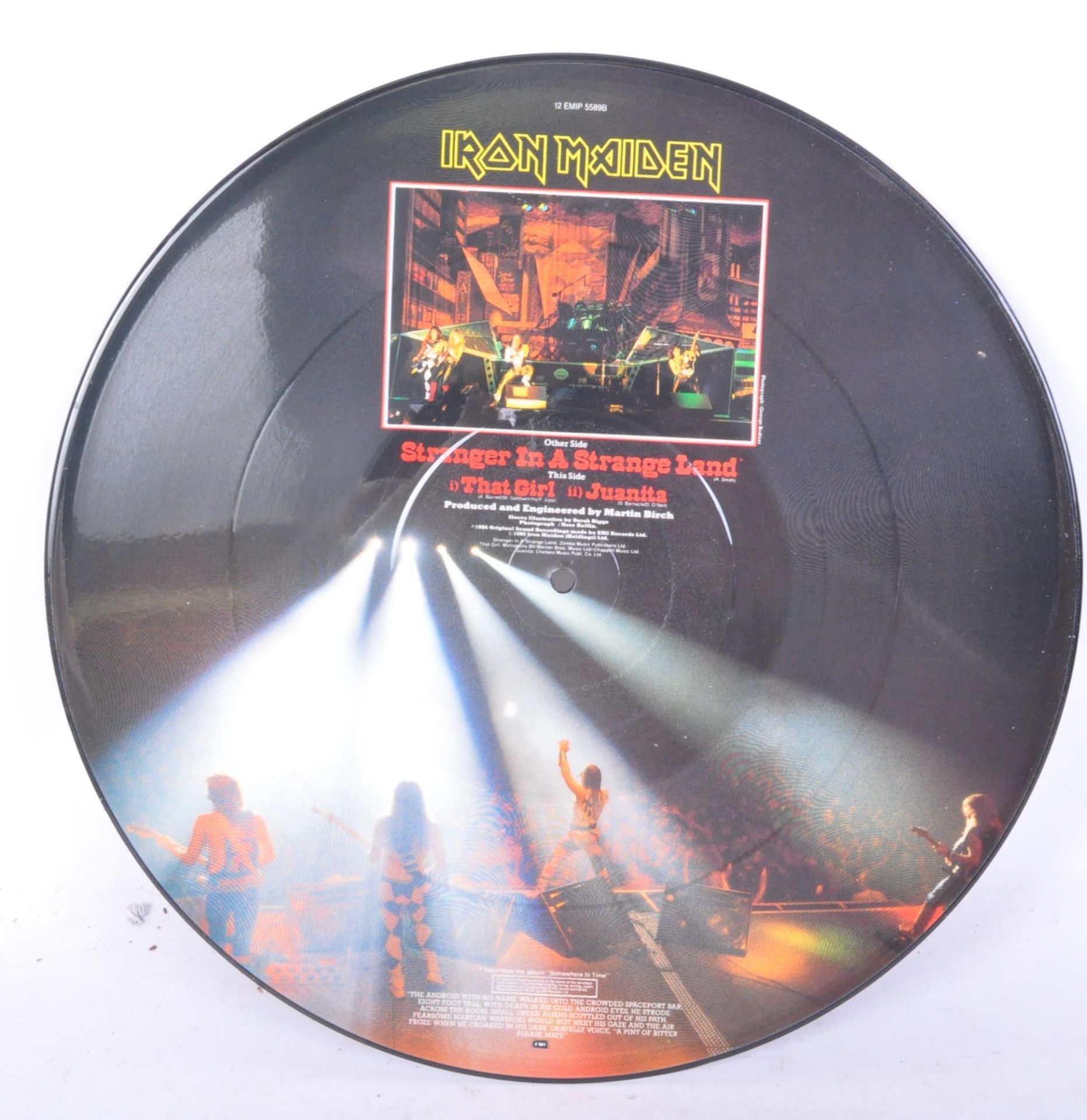 IRON MAIDEN - STRANGER IN A STRANGE LAND - SPECIAL EDITION PICTURE DISC - Bild 2 aus 3