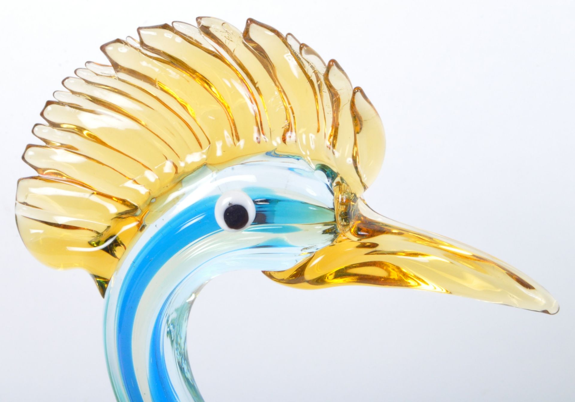 TWO VINTAGE MURANO BIRD ORNAMENTS - Image 2 of 6