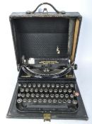 MID 20TH CENTURY REMINGTON "MODEL 5" PORTABLE TYPEWRITER