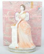 COALPORT 1997 LADY SYLVIA LIMITED EDITION FINE BONE CHINA FIGURE