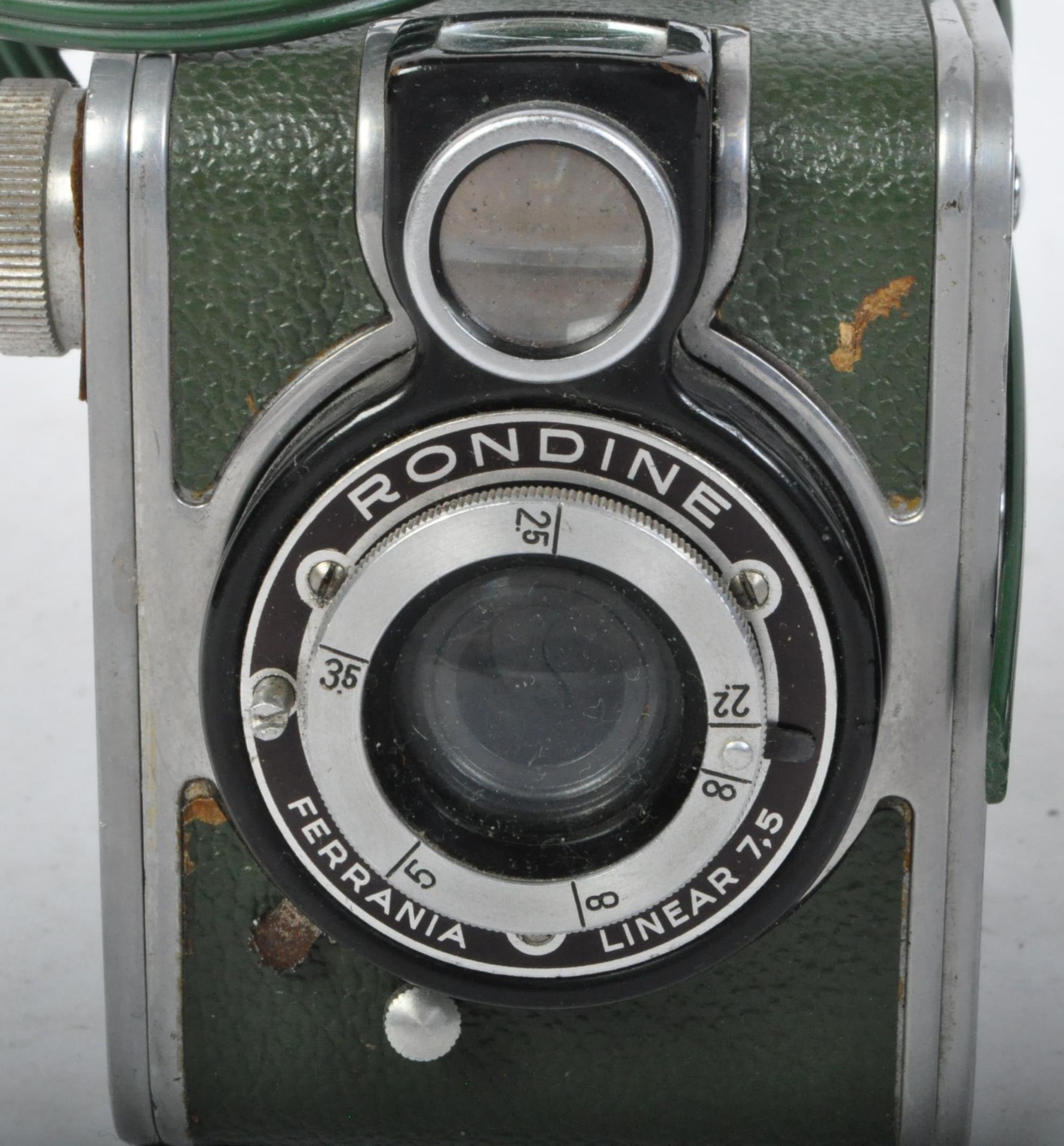 VINTAGE OLYMPUS PEN-D CAMERA WITH RONDINE BOX CAMERA - Image 2 of 5
