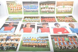 COLLECTION OF 20TH CENTURY TY-PHOO FOOTBALL RELATED TEA CARDS