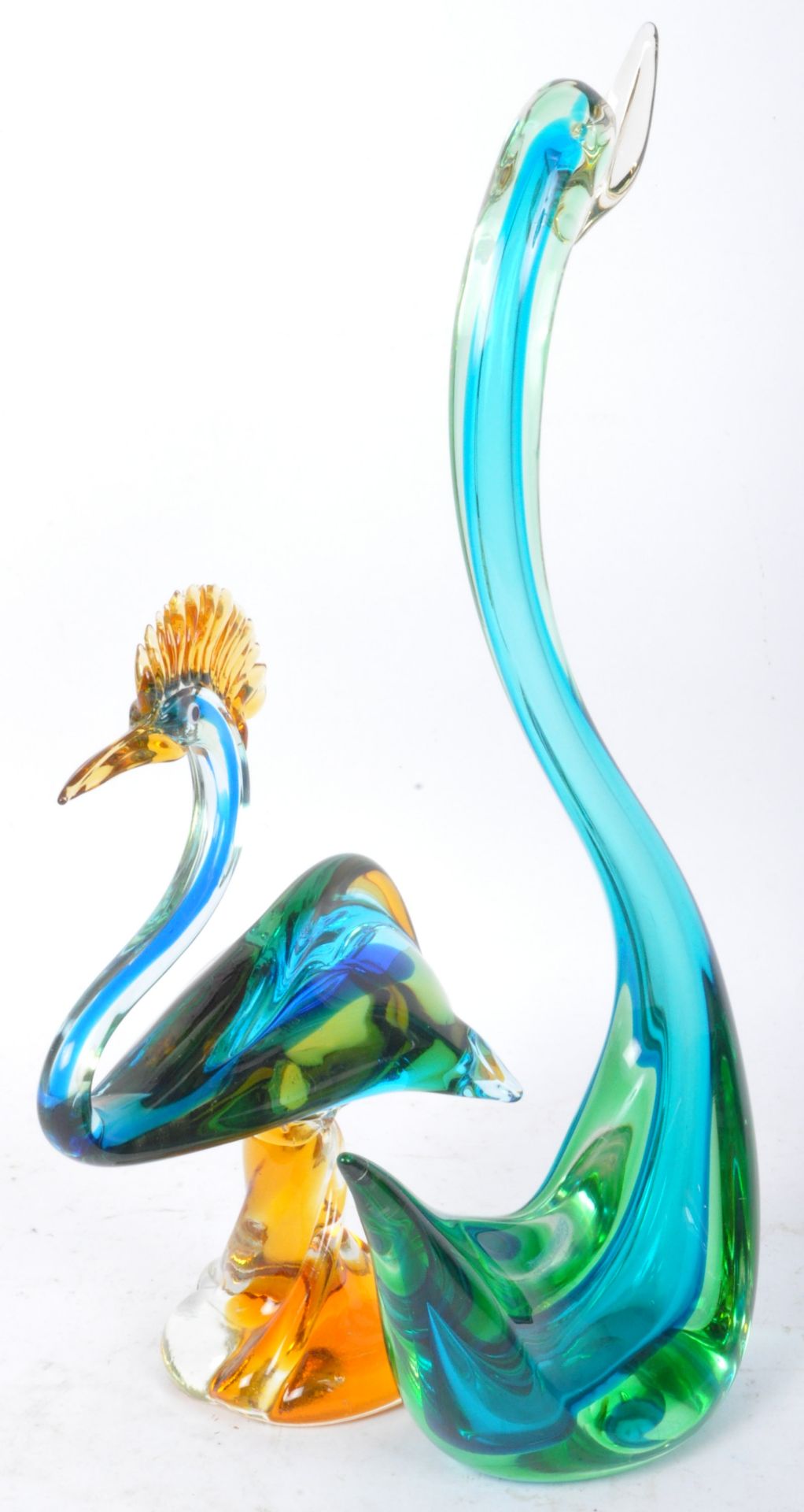 TWO VINTAGE MURANO BIRD ORNAMENTS - Image 6 of 6