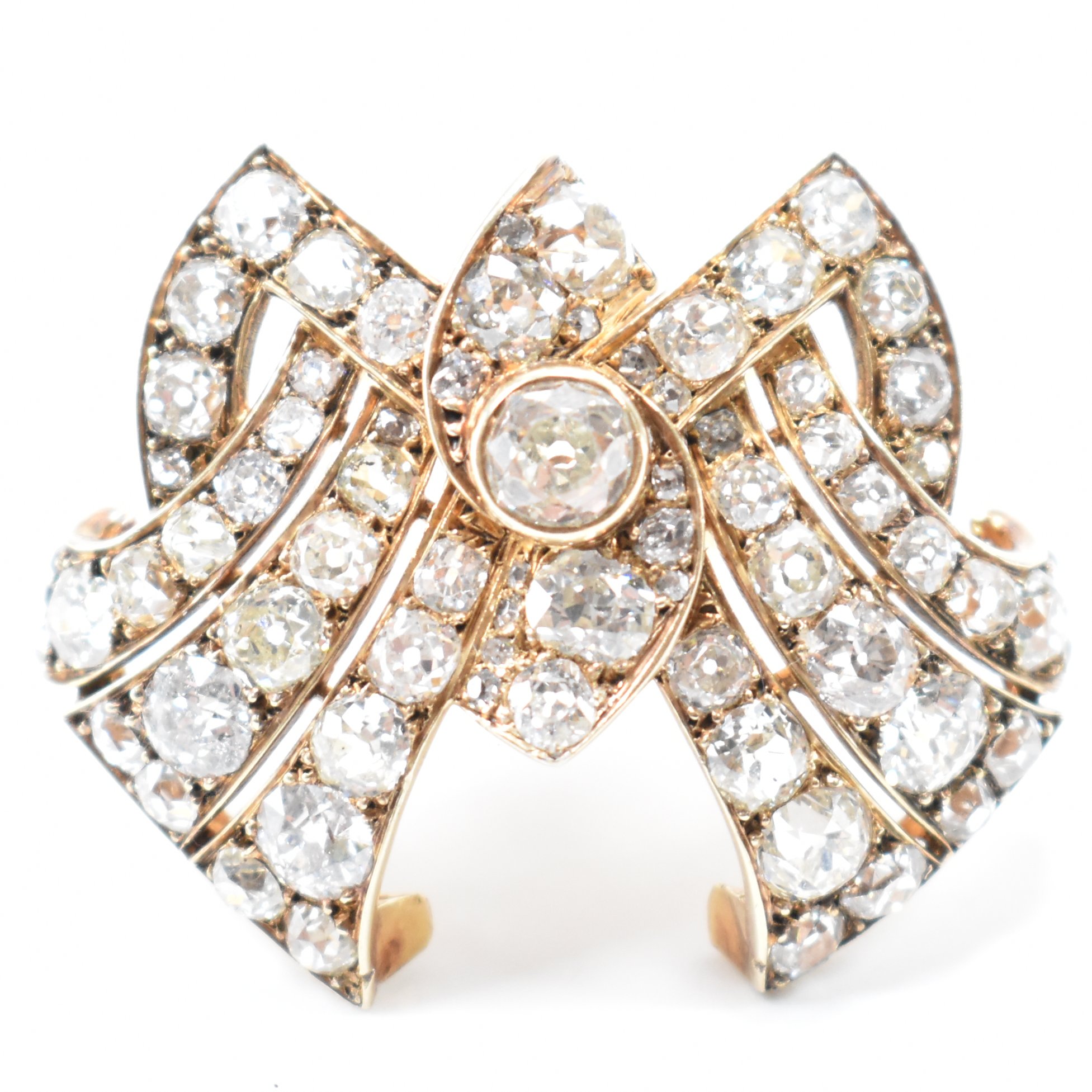 FRENCH CHAUMET PARIS DIAMOND BROOCH CLIP - Image 7 of 7