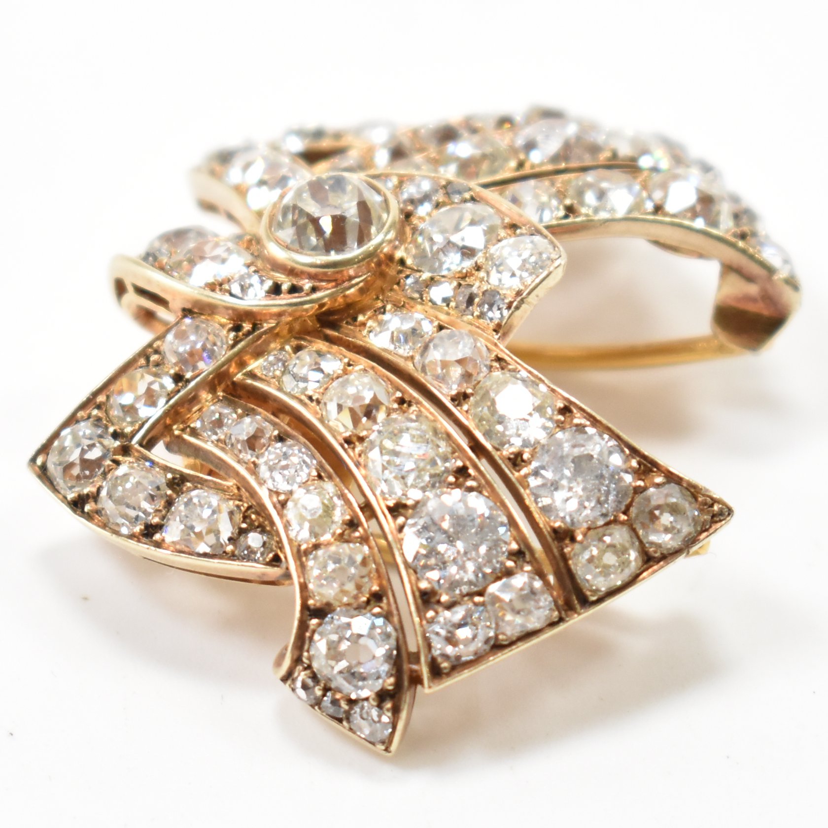 FRENCH CHAUMET PARIS DIAMOND BROOCH CLIP - Image 6 of 7