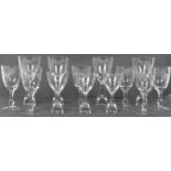 COLLECTION OF MID CENTURY DRINKING GLASSES - HOOMEGAARD -