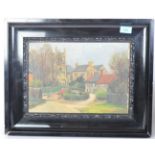 CHARLES E PAULDEN - AN EARLY 20TH CENTURY OIL PAINTING