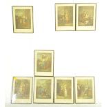 A SET OF EIGHT VINTAGE "CRIES OF LONDON" PRINTS
