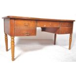 A 20TH CENTURY FRENCH ROSE WOOD WRITING DESK