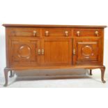 1920'S QUEEN ANNE REVIVAL MAHOGANY SIDEBOARD CREDENZA