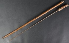 LATE 19TH CENTURY PRUSSIAN INTEREST SWORD STICK