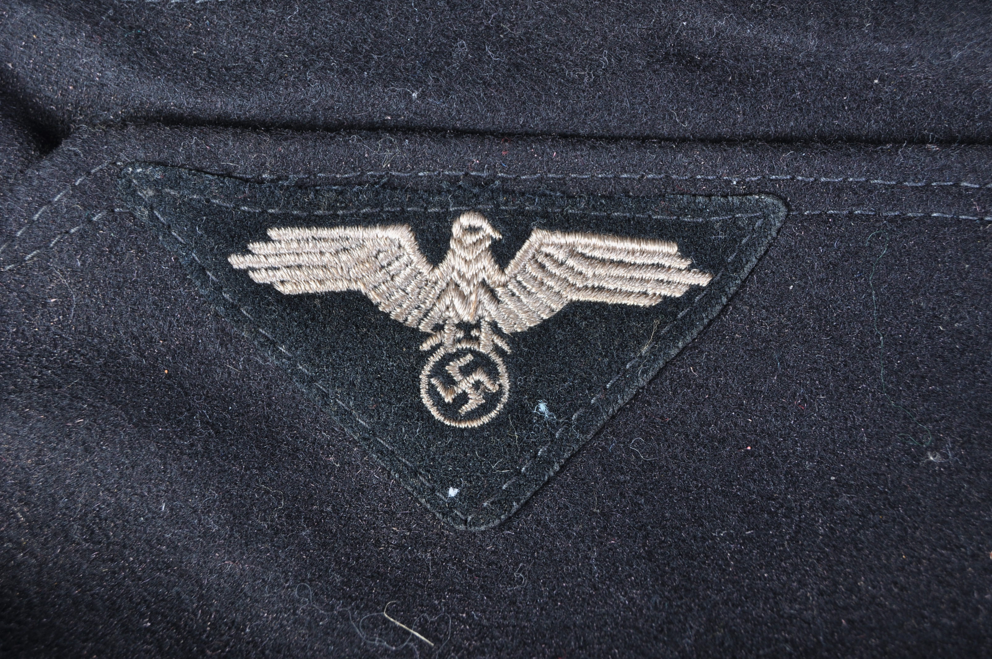WWII SECOND WORLD WAR GERMAN THIRD REICH SS-VT SIDE CAP - Image 2 of 3