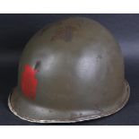 WWII SECOND WORLD WAR US M1 28TH INFANTRY DIVISION HELMET