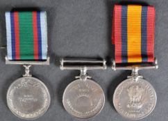 COLLECTION OF VINTAGE INDIAN MILITARY MEDALS
