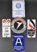 COLLECTION OF ASSORTED GERMAN THIRD REICH WALL PLAQUES
