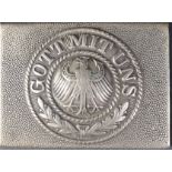 WEIMER REPUBLIC INTERWAR ' GOTT MIT UNS ' BELT BUCKLE