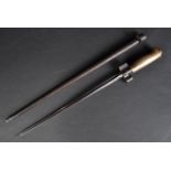 19TH CENTURY FRENCH M1886 LEBEL RIFLE BAYONET